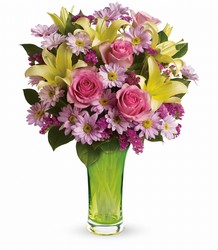 Bring On Spring Bouquet Cottage Florist Lakeland Fl 33813 Premium Flowers lakeland